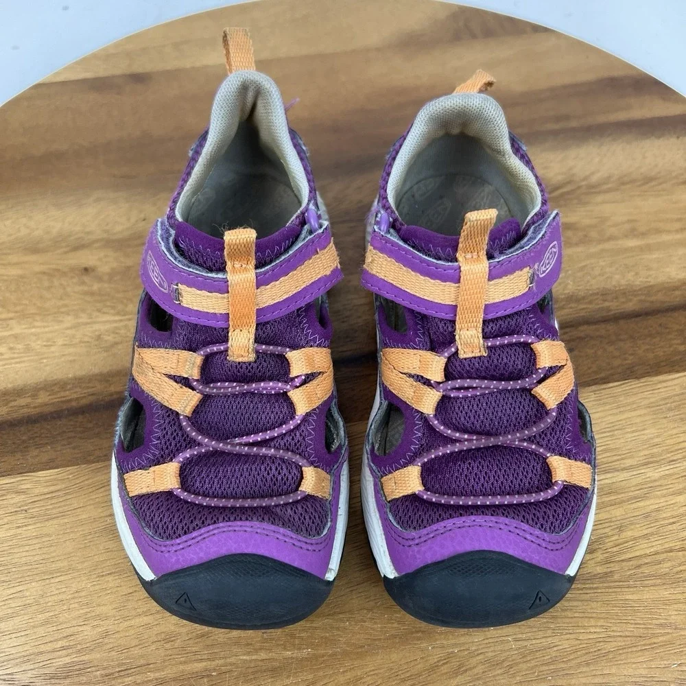 Little Kids Girls Keen Motozoa Purple Mesh Athletic Hiking‎ Water Shoes Size 11
